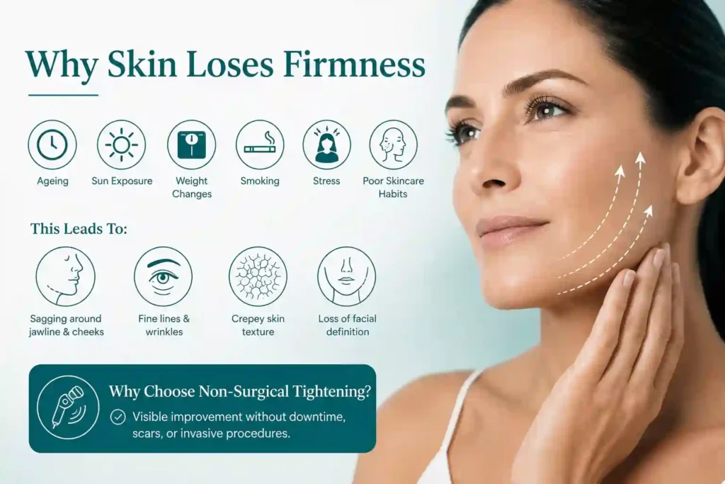 What Makes Skin Lose Firmness and Why Do People Seek Non-Surgical Tightening Basildon?
