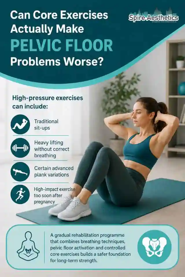 Can Strengthening Your Core Alone Actually Make Pelvic Floor Problems Worse Basildon?